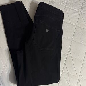 GUESS Black Denim Skinny Jeans